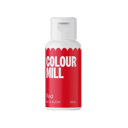 Barwnik olejowy RED 20ml - Colour Mill