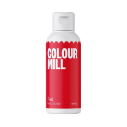 Barwnik olejowy RED 100ml - Colour Mill