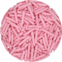 Pałeczki cukrowe XL różowe matowe 70g - Fun Cakes