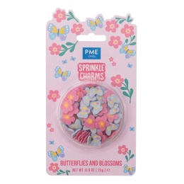 Posypka cukrowa KWIATKI, MOTYLKI - PME