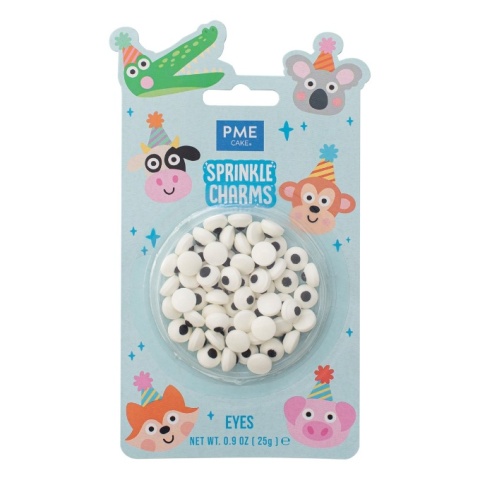 Posypka cukrowa OCZY ŚREDNIE - PME