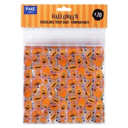Woreczki celofanowe DYNIE HALLOWEEN 20szt. - PME