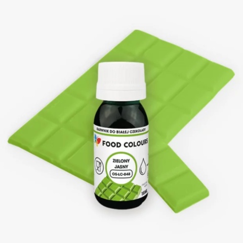 ZIELONY JASNY barwnik olejowy 18ml - Food Colours