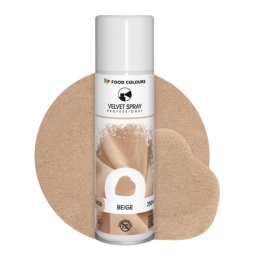 Zamsz w spray'u NATURAL WHITE 250ml - Food Colours