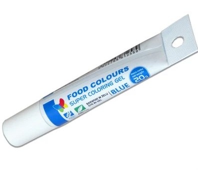 Niebieski - barwnik w żelu (20g) - Food Colours