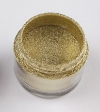 Bright Gold - barwnik pudrowy perłowy 10ml - EdAble Art