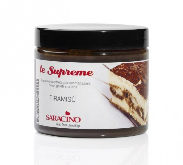 Tiramisu, pasta smakowa - aromat 200g - Saracino