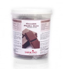 BRĄZOWA czekolada plastyczna 1 kg - Saracino