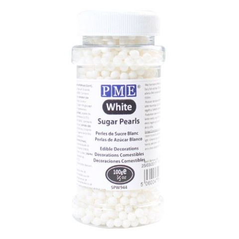 Perełki cukrowe - białe 100g - PME