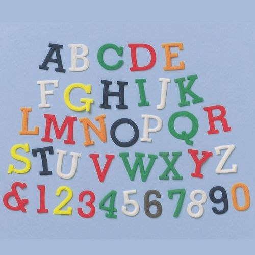 Wykrawaczki alfabet klasyczny, duże litery i cyfry - FMM