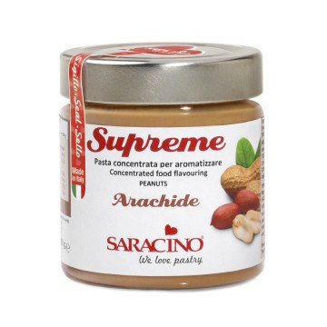 Orzechy arachidowe, pasta smakowa 200g - Saracino