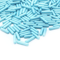 Pałeczki cukrowe - niebieskie błyszczące 90g - Happy Sprinkles
