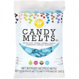 Pastylki Candy Melts niebieskie (340g) - Wilton