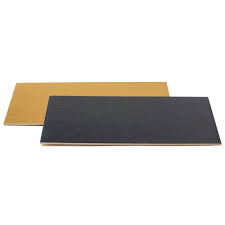 Podkład sztywny dwustronny czarno-złoty 30x40cm - Decora
