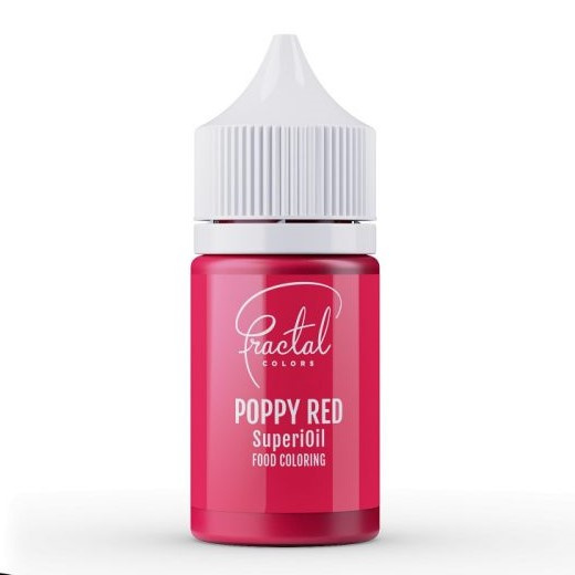 POPPY RED barwnik olejowy 30g - Fractal Colors