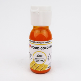 ŻÓŁTY barwnik olejowy 18ml - Food Colours